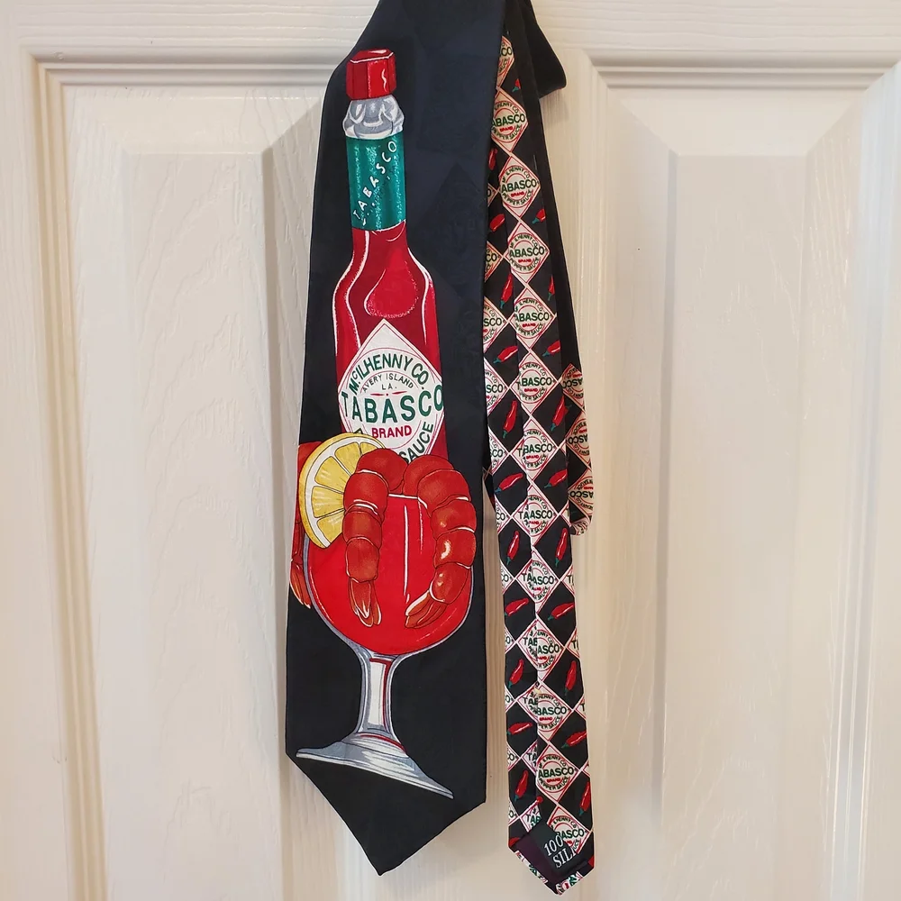 Tabasco - Bloody Mary - Themed - Men's - Silk - Necktie